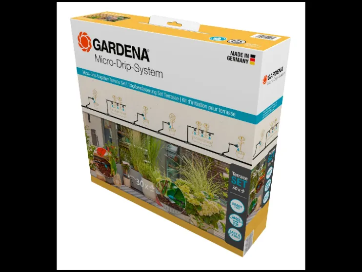 Druppelirrigatie voor de tuin Micro-Drip-System