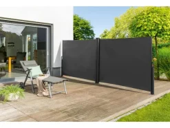 Dubbel windscherm 600 x 160 cm