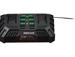 Dubbele acculader 20 V - 4,5 A