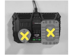 Dubbele accu-oplader 12 V