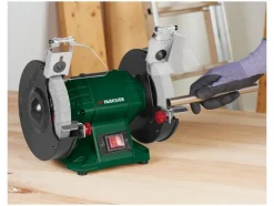 Dubbele slijpmachine 200 W