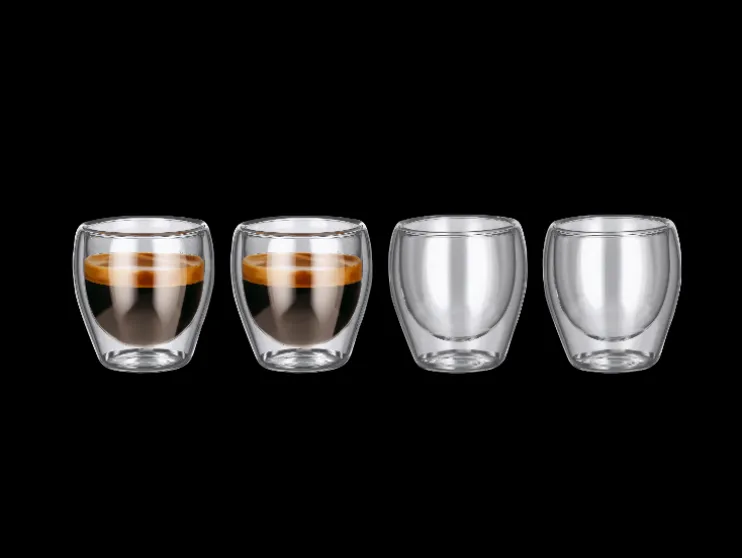 Dubbelwandige glazen