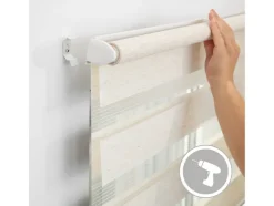Duo rolgordijn Klemmfix