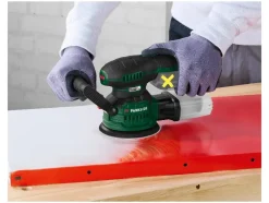 Excentrische accu-schuurmachine 20 V zonder accu en lader