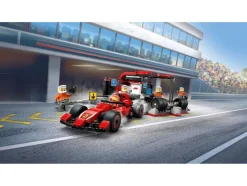 F1® pitstop en pitcrew met Ferrari auto 60443