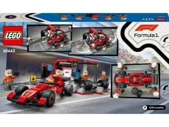 F1® pitstop en pitcrew met Ferrari auto 60443