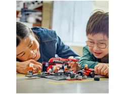 F1® pitstop en pitcrew met Ferrari auto 60443