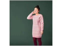 Feestelijk gebreid meisjesjurkje