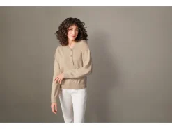 Fijngebreide dames trui