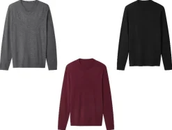 Fijngebreide heren trui
