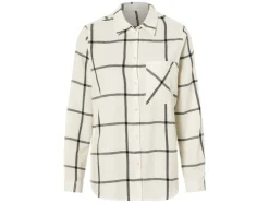 Flanellen dames blouse