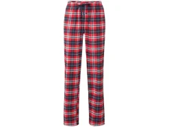 Flanellen dames pyjamabroek