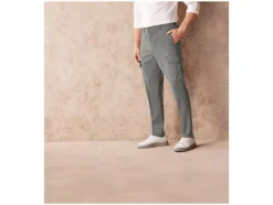 Flanellen heren cargobroek