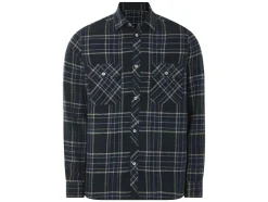 Flanellen heren overhemd