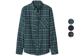 Flanellen heren overhemd