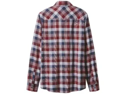 Flanellen heren overhemd
