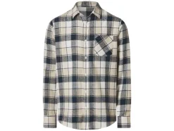 Flanellen heren overhemd