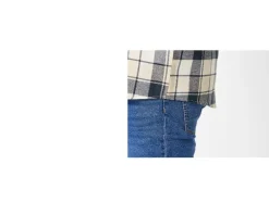 Flanellen heren overhemd