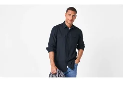 Flanellen heren overhemd