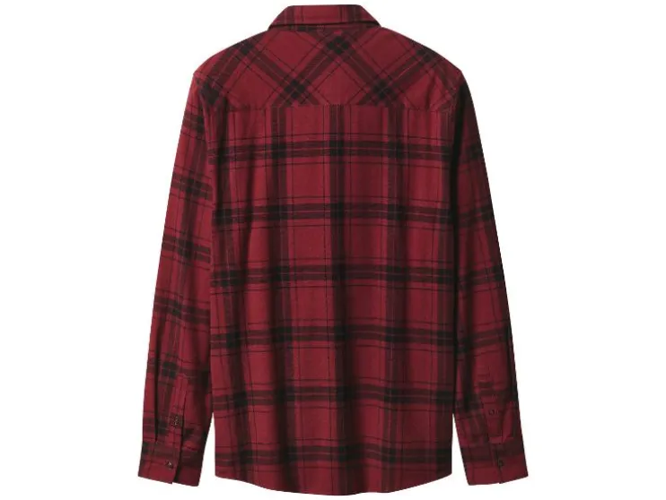 Flanellen heren overhemd