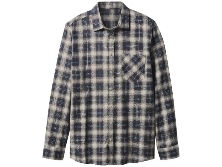 Flanellen heren overhemd