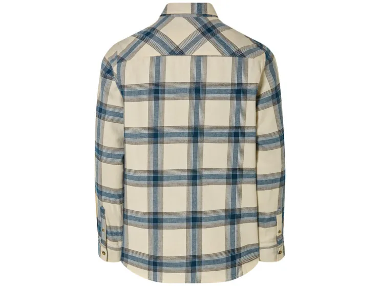 Flanellen heren overhemd