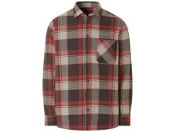 Flanellen heren overhemd