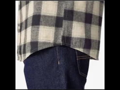 Flanellen heren overhemd