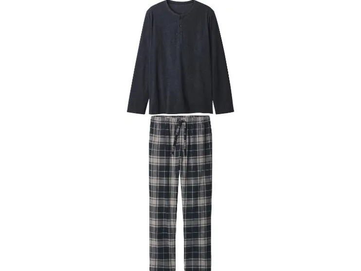 Flanellen heren pyjama