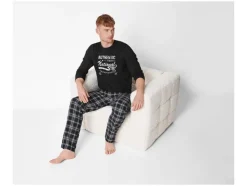 Flanellen heren pyjama