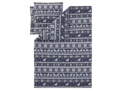 Fleece dekbedovertrek 240 x 220 cm