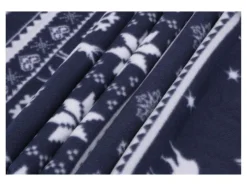 Fleece dekbedovertrek 240 x 220 cm