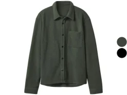 Fleece heren overhemd