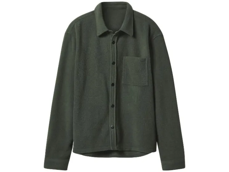 Fleece heren overhemd