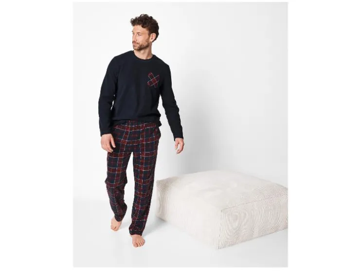 Fleece heren pyjama