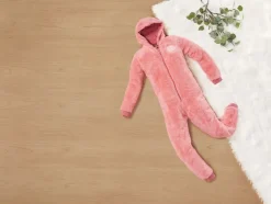 Fleece meisjes onesie