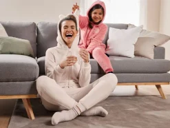 Fleece meisjes onesie