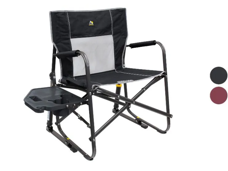 Freestyle Rocker XL™ Campingstoel met schommelfunctie en zijtafel