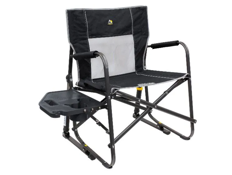 Freestyle Rocker XL™ Campingstoel met schommelfunctie en zijtafel