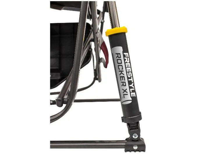 Freestyle Rocker XL™ Campingstoel met schommelfunctie en zijtafel