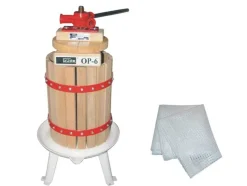 Güde fruitpers, 6, 12, 18 of 30 liter, mechanisch, met stalen spindel