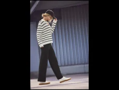 Gebreide dames broek