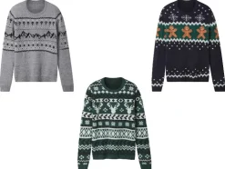 Gebreide kinder kersttrui