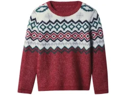 Gebreide kinder kersttrui
