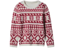 Gebreide kinder kersttrui