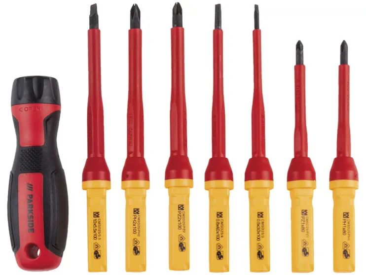 Gereedschapskoffer voor elektriciens, 83-delig, tot 1000 V