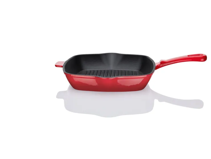 Gietijzeren grillpan 24,5 cm
