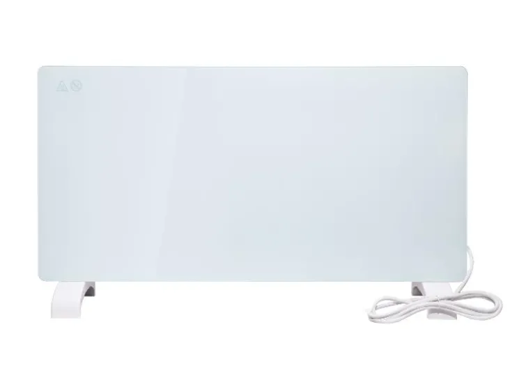 Glazen verwarmingspaneel