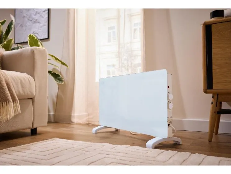 Glazen verwarmingspaneel