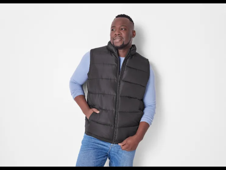 Heren bodywarmer - plus size